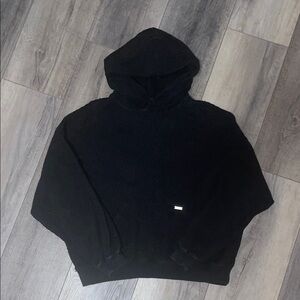 Men's WRSTBHVR Black Hooded Sweater